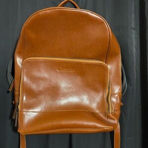 Brown spacious back pack